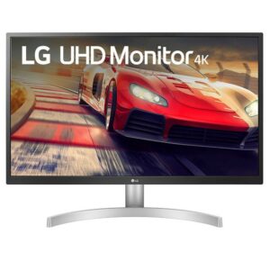 Monitor gaming LG LED 27 IPS Ultra HD 4K Freesync - Risposta 5ms - Angolo di visione 178º - 16:9 - HDMI, DP - VESA 100x100mm