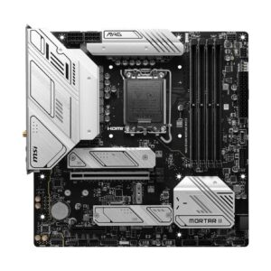 Msi Mb B760, B760M Mortar, Lga1700,4Ddr5,1Pci-Ex16,1Pci-Ex4,3M.2,4Sata3,1Usb3.2 Gen2X2