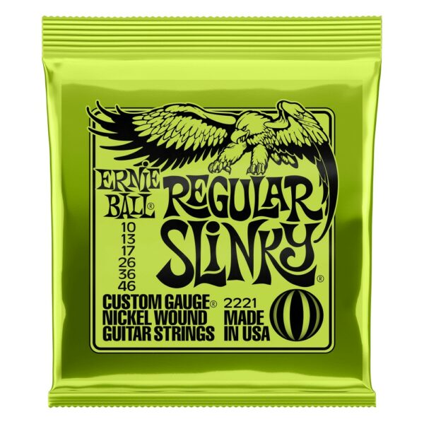 Muta Corde Chitarra Elettrica Ernie Ball 2221 Regul Slinkly