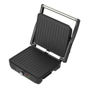 Muvip Sandwich Maker Grill 2200W - Apertura fino a 180? - Temperatura regolabile - Piastra superiore inclinabile - Maniglia Cold Touch