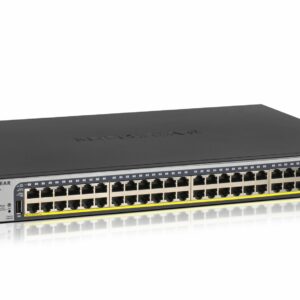 NETGEAR GS752TP Gestito L2/L3/L4 Gigabit Ethernet (10/100/1000) Supporto Power over Ethernet (PoE) 1U Nero