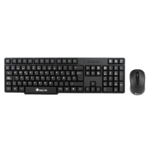 NGS EUPHORIA KIT tastiera Mouse incluso RF Wireless QWERTY Inglese Nero