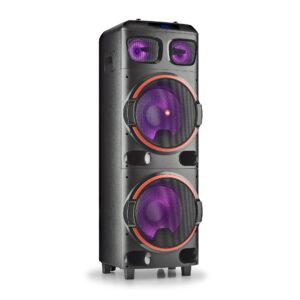 NGS WILD DUB 2 Altoparlante portatile stereo Nero 800 W