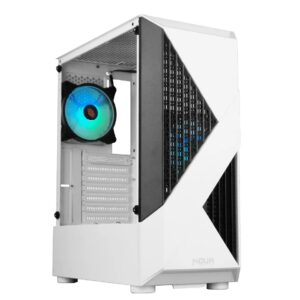 NOUA CASE MID-TOWER DEMON T7 FAN RGB WHITE NO ALIM CS0718AG-T7W525