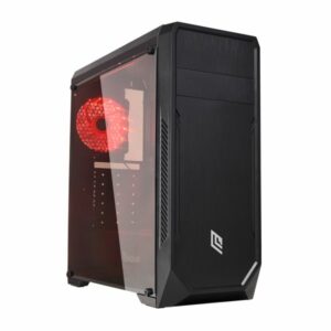 NOUA CASE MID-TOWER NOOB X5 USB 3.0 FAN RED NO ALIM CS1118CZ-X5K512