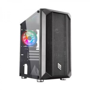 NOUA CASE MINI-TOWER FOBIA L2 USB 3.0 FAN HALO RGB BLACK NO ALIM CS0918JP-L2K917