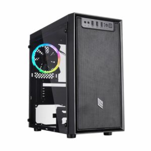 NOUA CASE MINI-TOWER FOBIA L4 USB 3.0 FAN RGB NO ALIM CS0918PW-L4K917