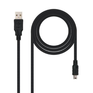 Nanocable 10.01.0400 cavo USB 0,5 m USB 2.0 USB A Mini-USB B Nero