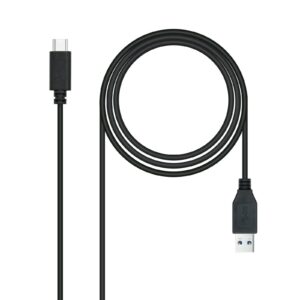 Nanocable 10.01.4000 cavo USB 0,5 m USB 3.2 Gen 2 (3.1 Gen 2) USB A USB C Nero