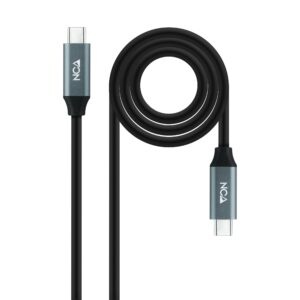 Nanocable 10.01.4300 cavo USB 0,5 m USB4 Gen 2x2 USB C Nero