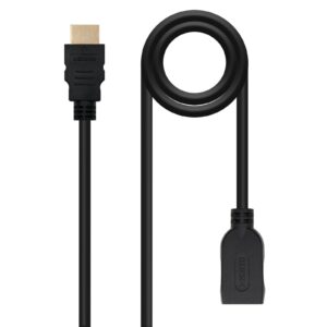 Nanocable 10.15.1011 cavo HDMI 1 m HDMI tipo A (Standard) Nero