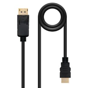 Nanocable 10.15.4301-L150 cavo e adattatore video 1,5 m DisplayPort HDMI Nero