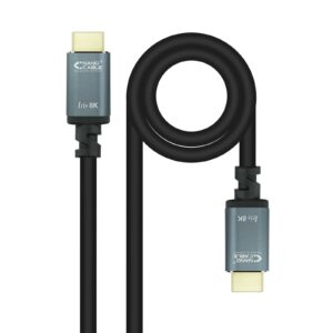 Nanocable 10.15.8000 cavo HDMI 0,5 m HDMI tipo A (Standard) Nero