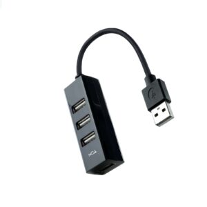 Nanocable 10.16.4404 hub di interfaccia USB 2.0 Nero