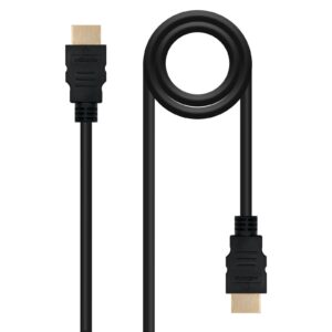 Nanocable HDMI, 5m cavo HDMI HDMI tipo A (Standard) Nero