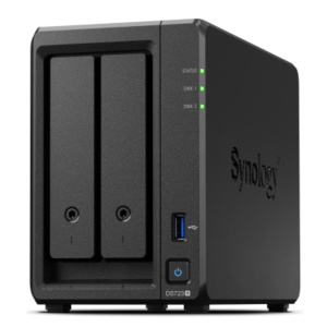 Nas Synology Ds723+ 2Hd 3.5/2.5 2Gb 2P 1Gbit/S 1P Usb3.2