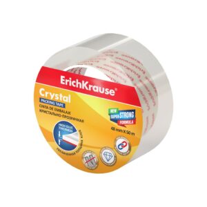 Nastro sigillante Erichkrause 48mmx50m - Resistente e durevole - Trasparente