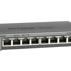 Netgear GS108E Gigabit Ethernet (10/100/1000) Nero