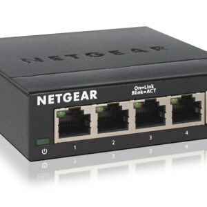 Netgear GS305-300PES switch di rete Non gestito L2 Gigabit Ethernet (10/100/1000) Nero