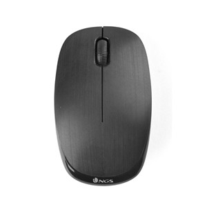 Ngs Mouse Ottico Wireless 1200Dpi Con 2 Tasti + Rotella Scorrimento Colore Nero