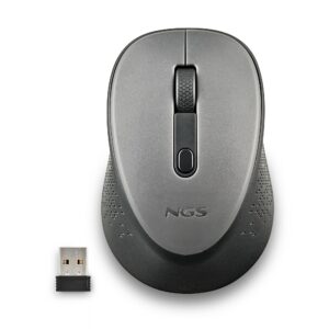 Ngs Mouse Wireless Grigio 2 Pulsanti E Rotella Di Scorrimento