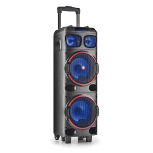 Ngs Strumentazione Da Dj Bluetooth, 800W - Trasportabile Con  Ruote, Ingressi Audio Micro Sd, Usb, A