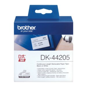 ORIGINALE Brother Etichette Bianco DK-44205