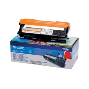 ORIGINALE Brother toner ciano TN-328C 328 6000 pagine