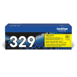 ORIGINALE Brother toner giallo TN-329Y 329 6000 pagine