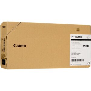 ORIGINALE Canon Cartuccia d'inchiostro Nero (opaco) PFI-707mbk 9820B001 700ml