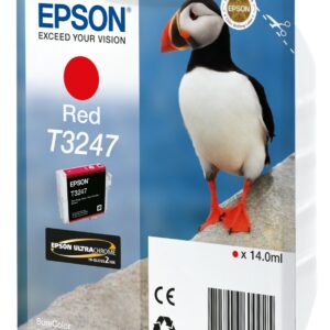 ORIGINALE Epson Cartuccia d'inchiostro Rosso C13T32474010 T3247 980 pagine 14ml