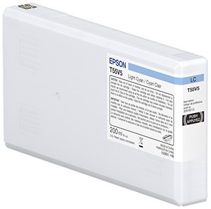 ORIGINALE Epson Cartuccia d'inchiostro ciano (chiaro) C13T55W500 T55W5 200ml