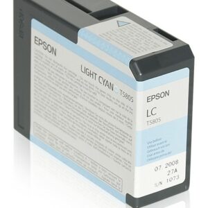 ORIGINALE Epson Cartuccia d'inchiostro ciano (chiaro) C13T580500 T5805 80ml