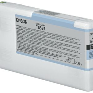 ORIGINALE Epson Cartuccia d'inchiostro ciano (chiaro) C13T653500 T6535 200ml