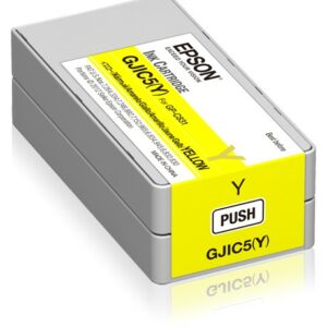 ORIGINALE Epson Cartuccia d'inchiostro giallo C13S020566 GJIC5-Y 32,5ml