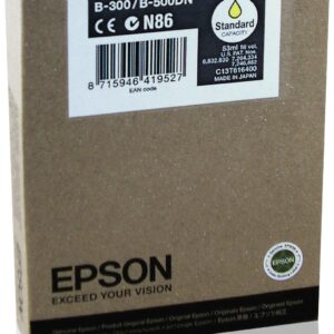 ORIGINALE Epson Cartuccia d'inchiostro giallo C13T616400 T6164 3500 pagine 53ml