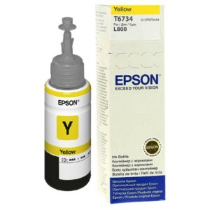 ORIGINALE Epson Cartuccia d'inchiostro giallo C13T67344A 673 70ml