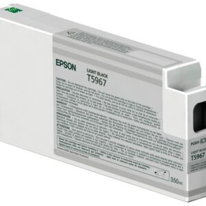 ORIGINALE Epson Cartuccia d'inchiostro lightblack C13T596700 T5967 350ml