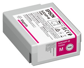 ORIGINALE Epson Cartuccia d'inchiostro magenta C13T52M340 SJIC42P-M 50ml