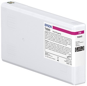 ORIGINALE Epson Cartuccia d'inchiostro magenta C13T55W300 T55W3 200ml