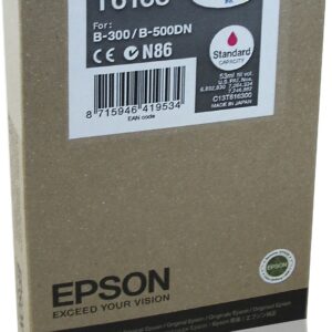 ORIGINALE Epson Cartuccia d'inchiostro magenta C13T616300 T6163 3500 pagine 53ml