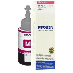 ORIGINALE Epson Cartuccia d'inchiostro magenta C13T67334A 673 70ml