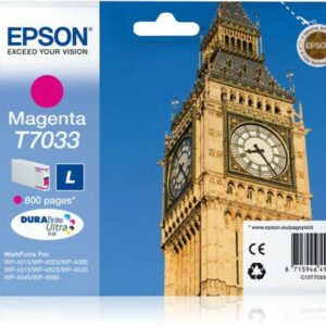 ORIGINALE Epson Cartuccia d'inchiostro magenta C13T70334010 T7033 800 pagine