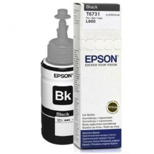 ORIGINALE Epson Cartuccia d'inchiostro nero C13T67314A 673 70ml