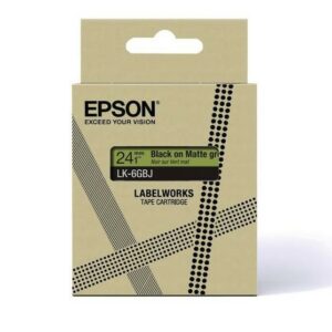 ORIGINALE Epson Nastro nerosuVerde LK-5GBJ C53S672078