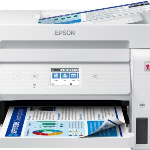 ORIGINALE Epson stampante Bianco EcoTank ET-4856 C11CJ60407 EcoTank ET-4856