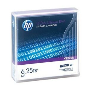 ORIGINALE HP Accessori per computer C7976A LTO-6 Ultrium 2.5/6,25TB Cartridge HP LTO-6 Ultrium 6.25TB MP RW Data Cartridge