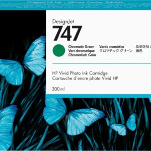 ORIGINALE HP Cartuccia d'inchiostro Verde P2V84A 747 300ml