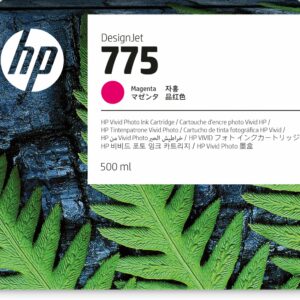 ORIGINALE HP Cartuccia d'inchiostro magenta 1XB18A 775 500ml Cartuccia di inchiostro magenta HP 775 da 500 ml