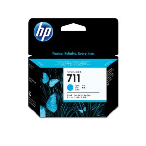 ORIGINALE HP Multipack ciano CZ134A 711 3-Pack 29 ml